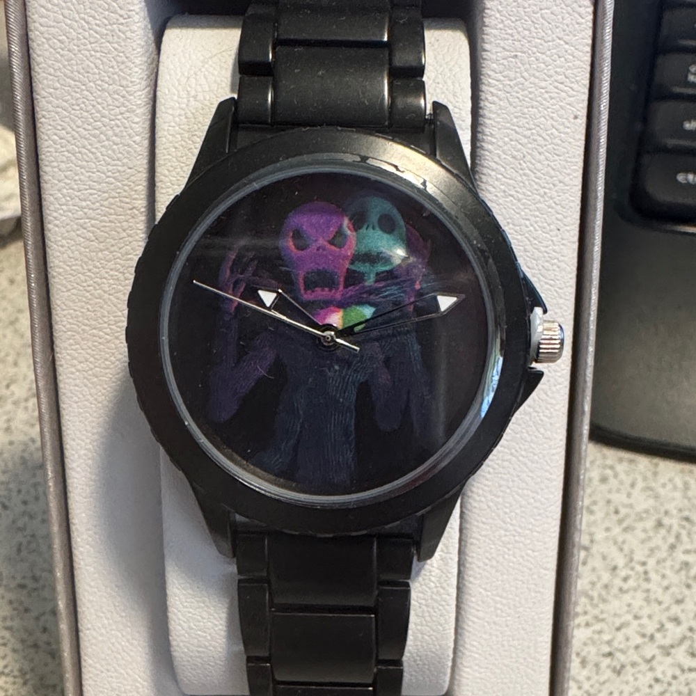Disney Black Watch with Colorful Design